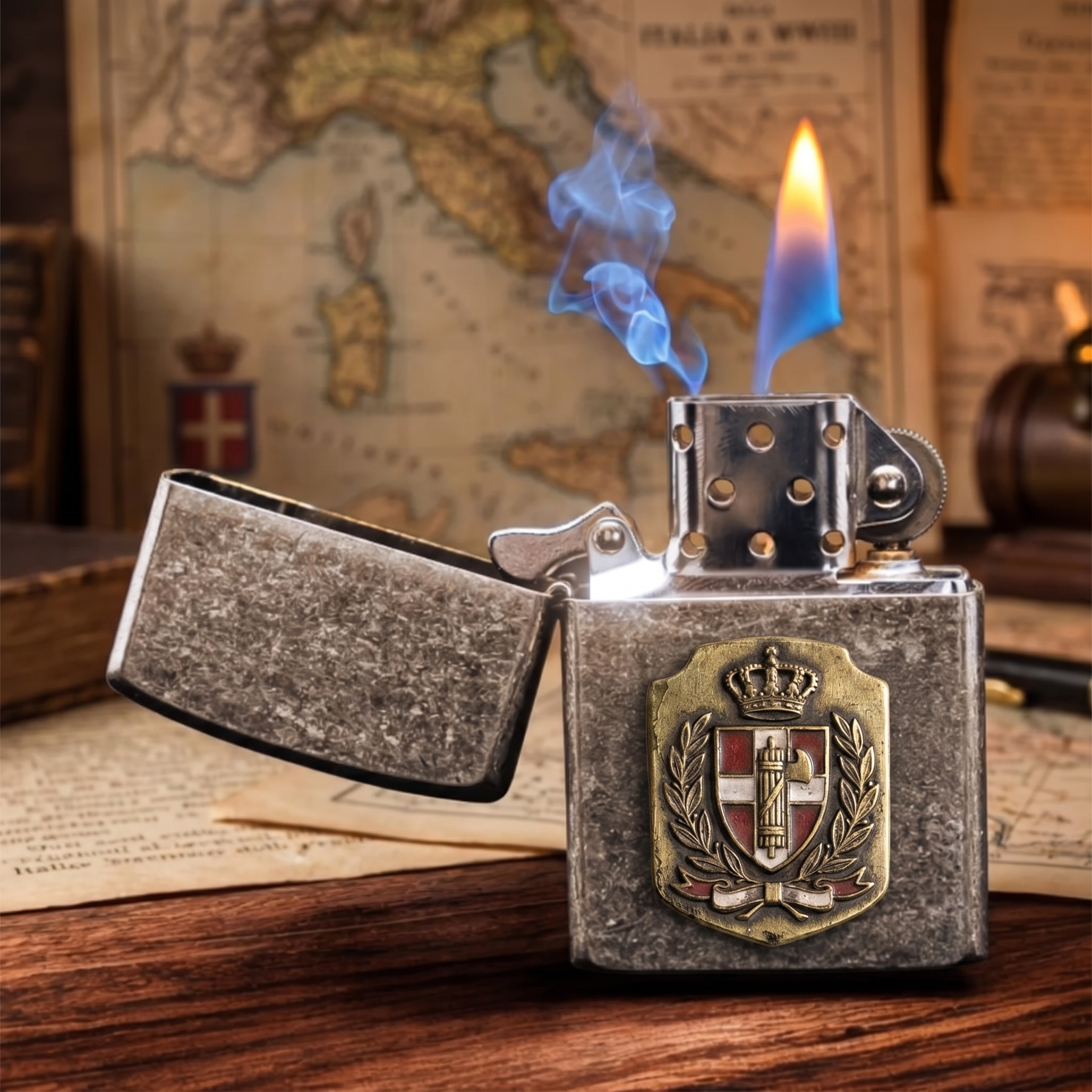 1940s Italian Military Lighter 